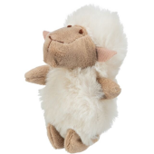 Плюшена котешка играчка Trixie Sheep овца с добавена котешка трева